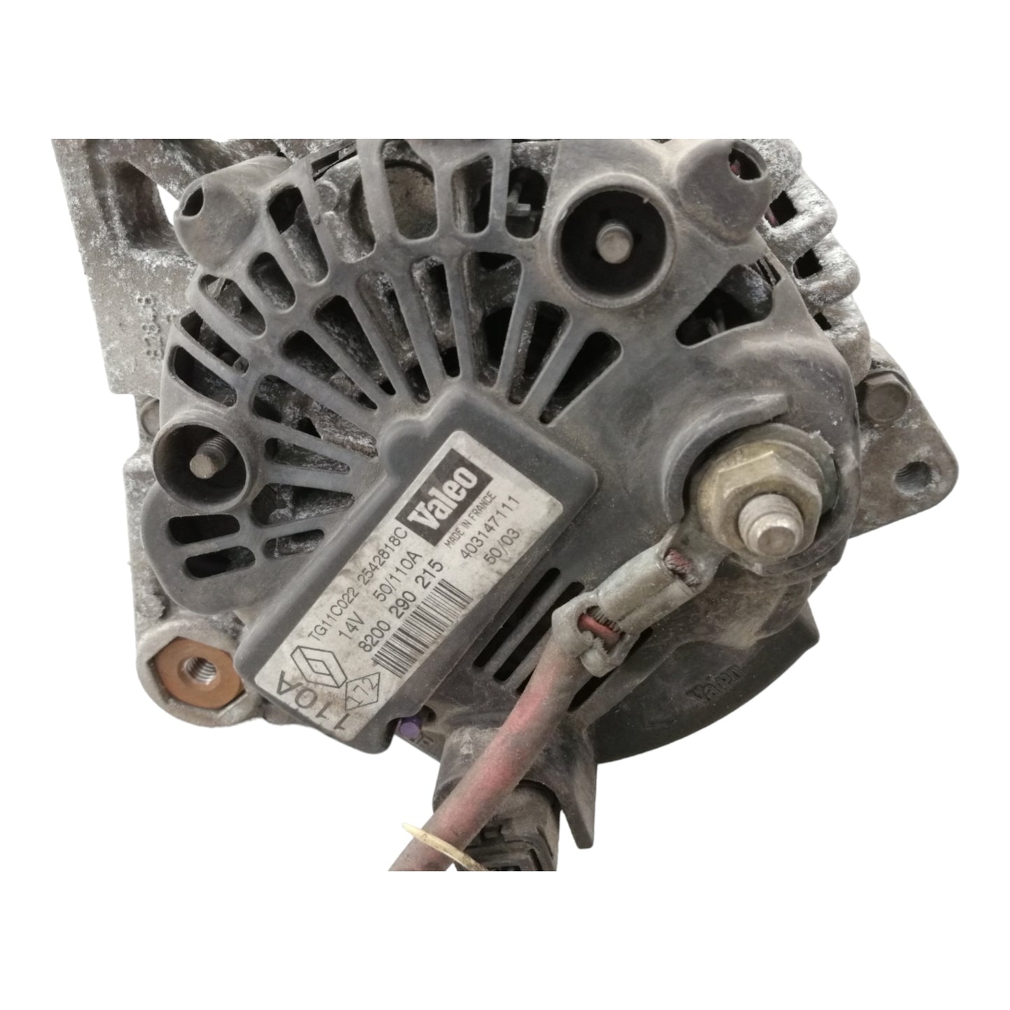 Alternatore RENAULT SCÉNIC 2 Serie/MEGANE 2 Serie/GRAND SCENIC 2 Serie