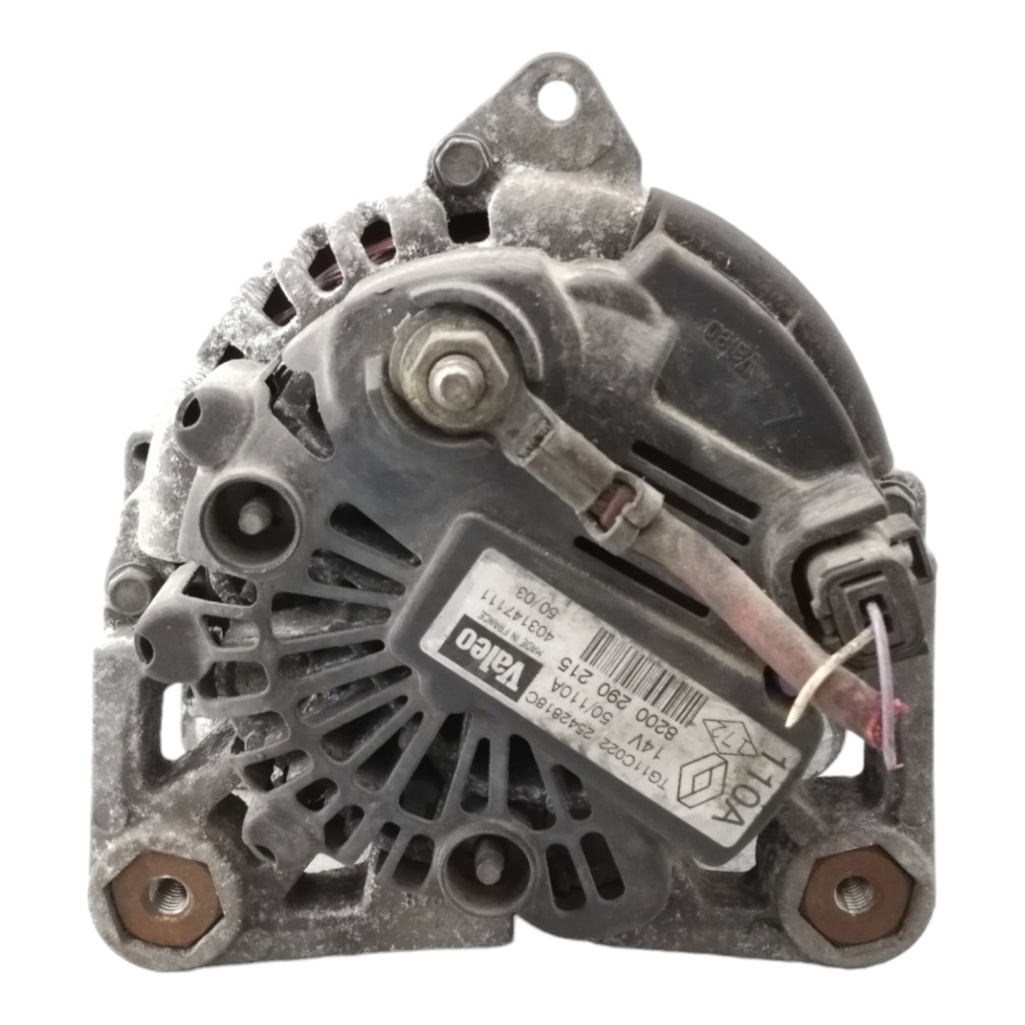 Alternatore RENAULT SCÉNIC 2 Serie/MEGANE 2 Serie/GRAND SCENIC 2 Serie