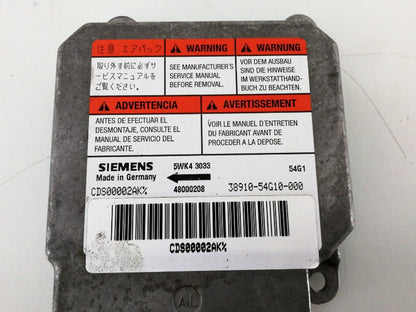 Centralina airbag suzuki liana (2001 > 2006) 38910-54g10-00 originale